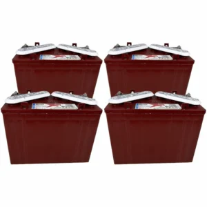 Trojan® 12V Golf Cart Battery Combo: T-1275 (4 Pack, 48V)